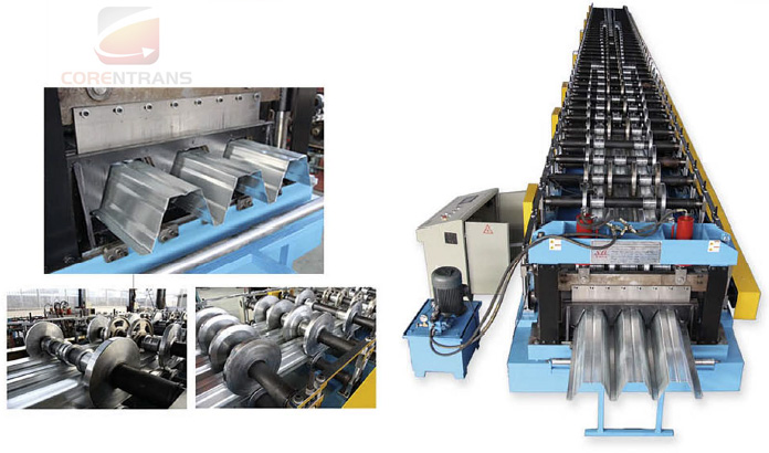 Metal Deck Roll Forming Machine